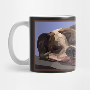 Hemi Bulldog Geometric Mug